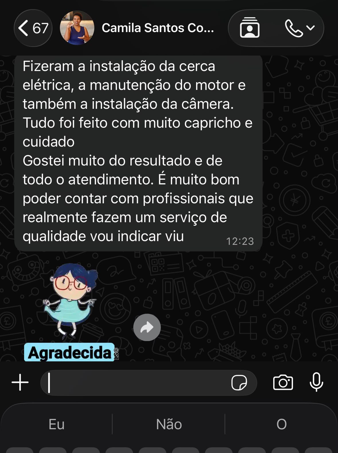 Depoimento real de cliente da Protecam 3