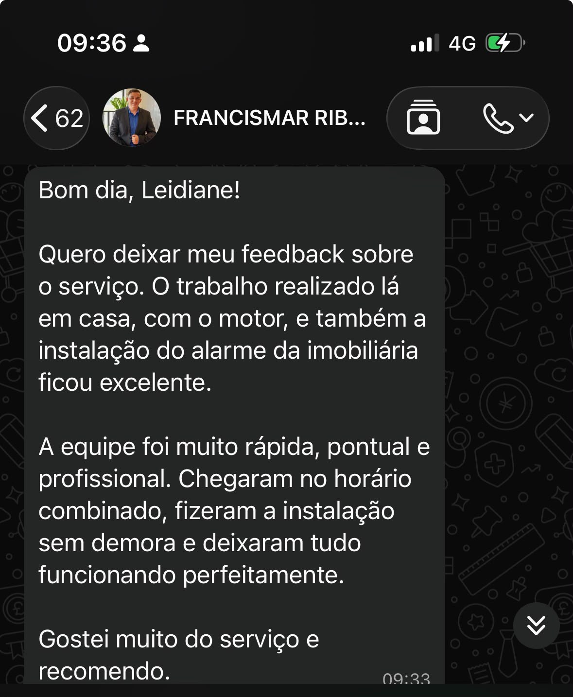 Depoimento real de cliente da Protecam 4
